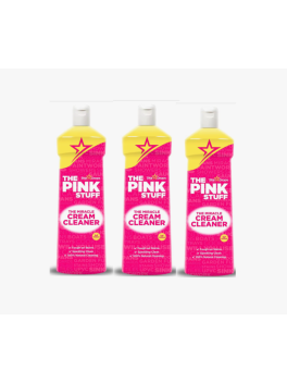 3 unidades Crema Limpiadora Milagrosa The Pink Stuff Miracle Cream Cleaner