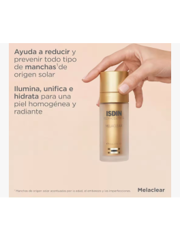 Serum Facial Anti Manchas Isdinceutics Melaclear con Ácido Tranexámico