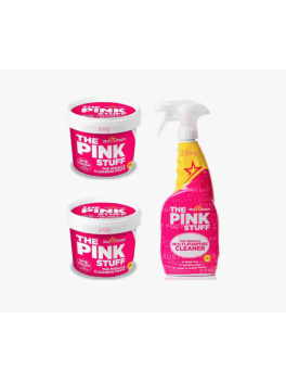 Pack 3 unidades - Pasta limpiadora Pink Stuff Miracle Cleaning Paste