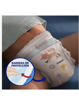 99 pañales Dodot Bebé Pants Talla 4 (9-15 kg) Pañal-Braguita con Ajuste 360° Anti-Fugas