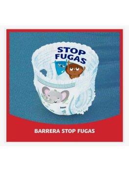 70 Pañales Dodot Activity Pants Pañal-Braguita Talla 6, 14kg-19kg, Con Barrera STOP Fugas Que Ayuda A Prevenir Fugas Traseras