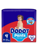 Dodot Pants Talla 4 (9-15 Kg ) 33 Pañales