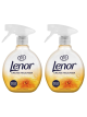 Lenor - Spray liberador de arrugas que elimina las arrugas en la tela, aroma de brisa de verano duplo 2 unidades de 500 ml