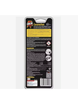 Pack 2 Cucal Jeringa Insecticida contra Cucarachas, Cebo en gel (listo para su uso)