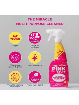 Pack 2 unidades - Spray Limpiador Multiusos Pink Stuff Multi-purpose Cleaner 750ml