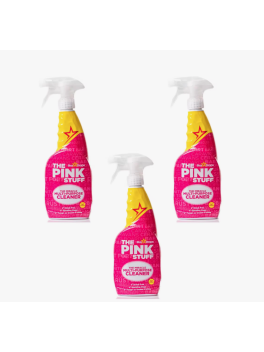 Pack 3 unidades - Spray Limpiador Multiusos Pink Stuff Multi-purpose Cleaner 750ml