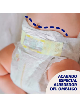 80 Unidades Dodot Pañales Sensitive Recién Nacido Talla 1 Pañales Desechables para Bebés de 2 a 5 kg