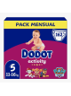 162 unidades Dodot Activity Pack Ahorro Talla 5, pañales desechables para bebé 11-16 kg