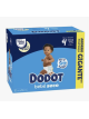 168 unidades Dodot Bebé Seco Talla 4 Pañales anti-fugas Ultra Seco 12h de absorción Pack Ahorro 9-14 kg