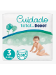 138 unidades de Pañales Dodot Bebé Cuidado Total Talla 3 (6-10 kg) - Protección suave para la piel con ingredientes naturales