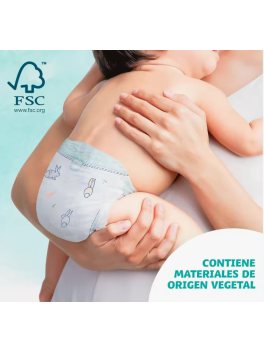 138 unidades de Pañales Dodot Bebé Cuidado Total Talla 3 (6-10 kg) - Protección suave para la piel con ingredientes naturales