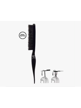 Beter - Cepillo Profesional para Crepar Cabello Mixto: 50% Jabalí y 50% Nylon - Pack 2 Unidades