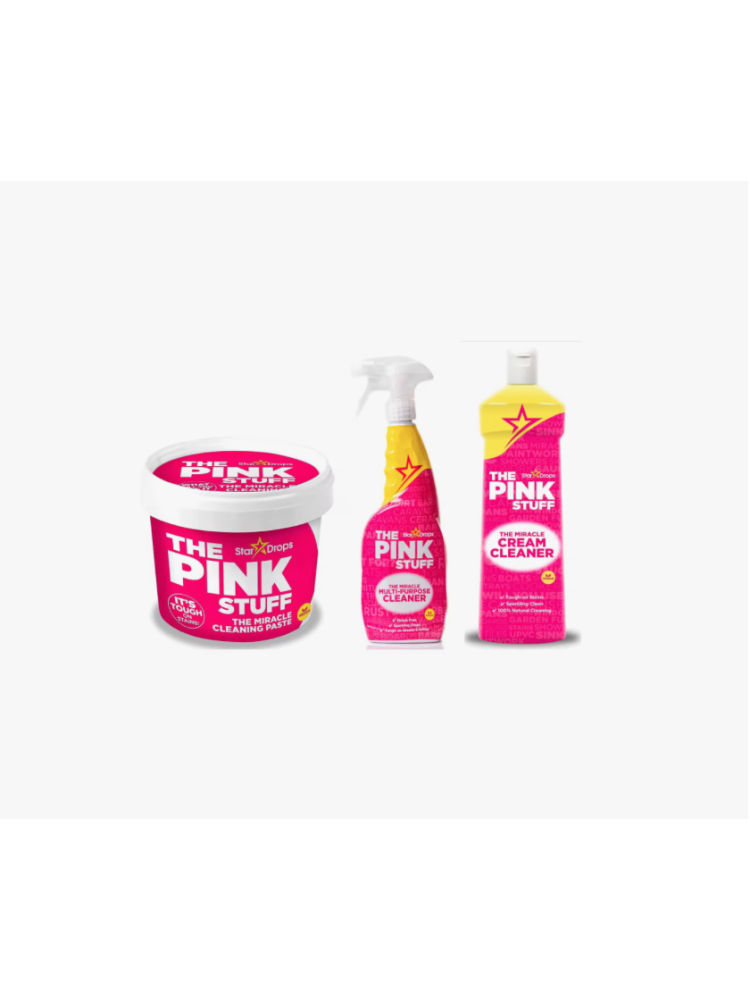 Pack ahorro completo 3 Lote de limpiadores Pink Stuff Pack ahorro completo 3 Lote de limpiadores Pink Stuff