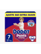 90 pañales  Dodot Pants Activity Talla 7 pañal braguita 17kg+ con barrera STOP fugas