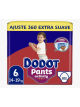 105 Pañales Dodot Activity Pants Pañal-Braguita Talla 6 14kg-19kg, Con Barrera STOP Fugas Que Ayuda A Prevenir Fugas Traseras