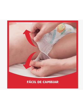 105 Pañales Dodot Activity Pants Pañal-Braguita Talla 6 14kg-19kg, Con Barrera STOP Fugas Que Ayuda A Prevenir Fugas Traseras